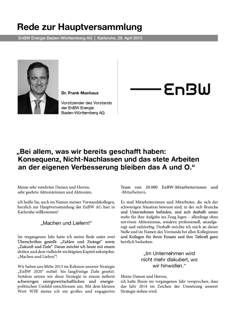 HV Rede EnBW 2015