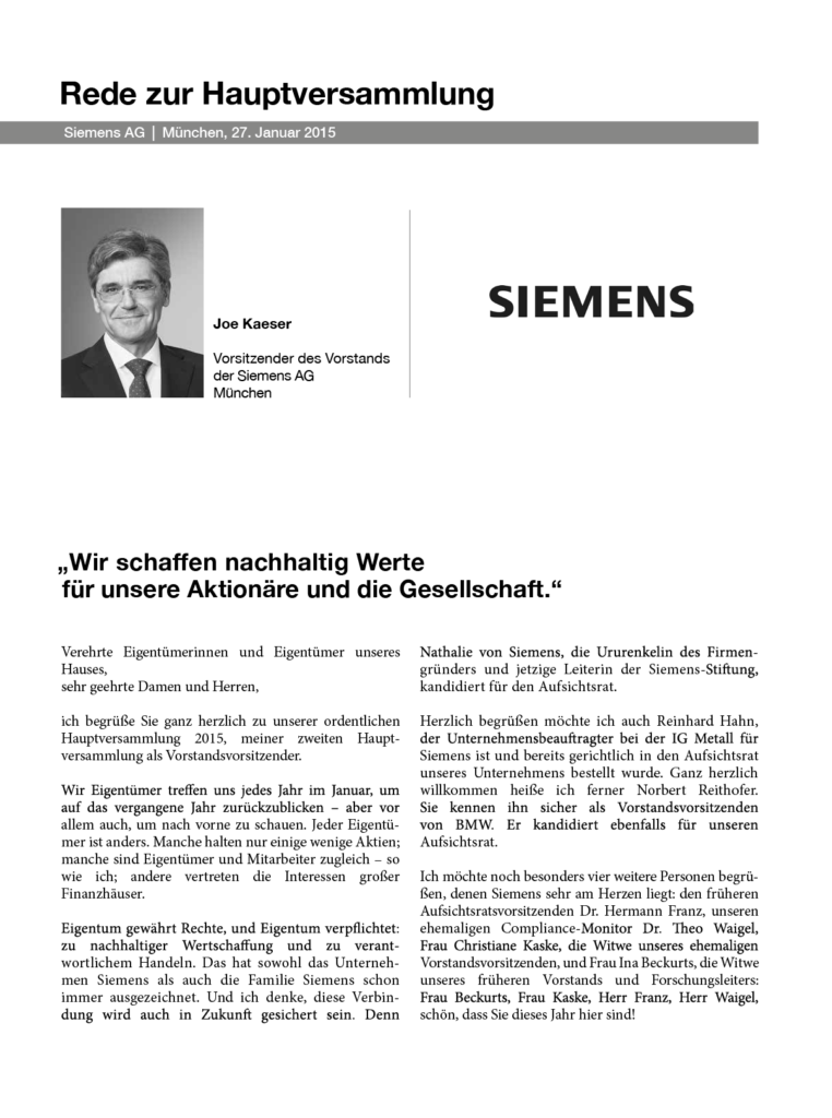 HV Rede Siemens 2015