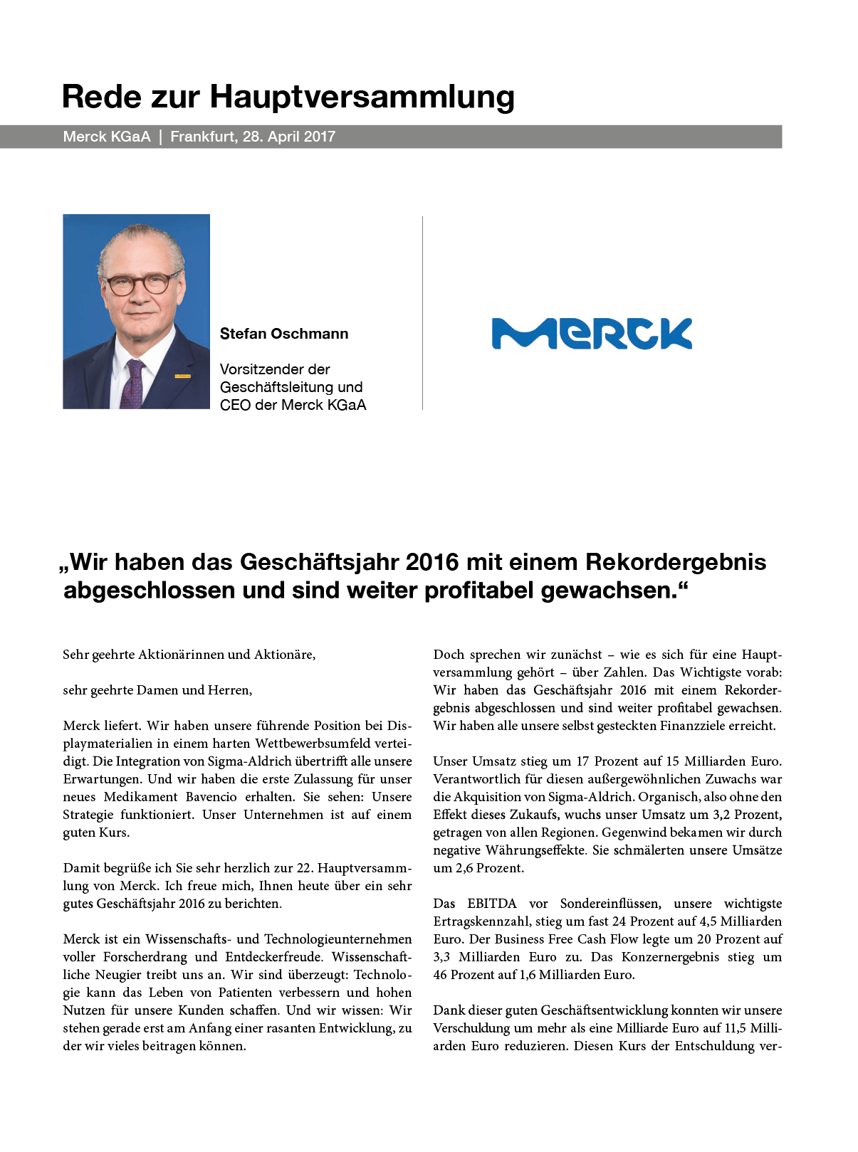 Merck HV Rede 2017