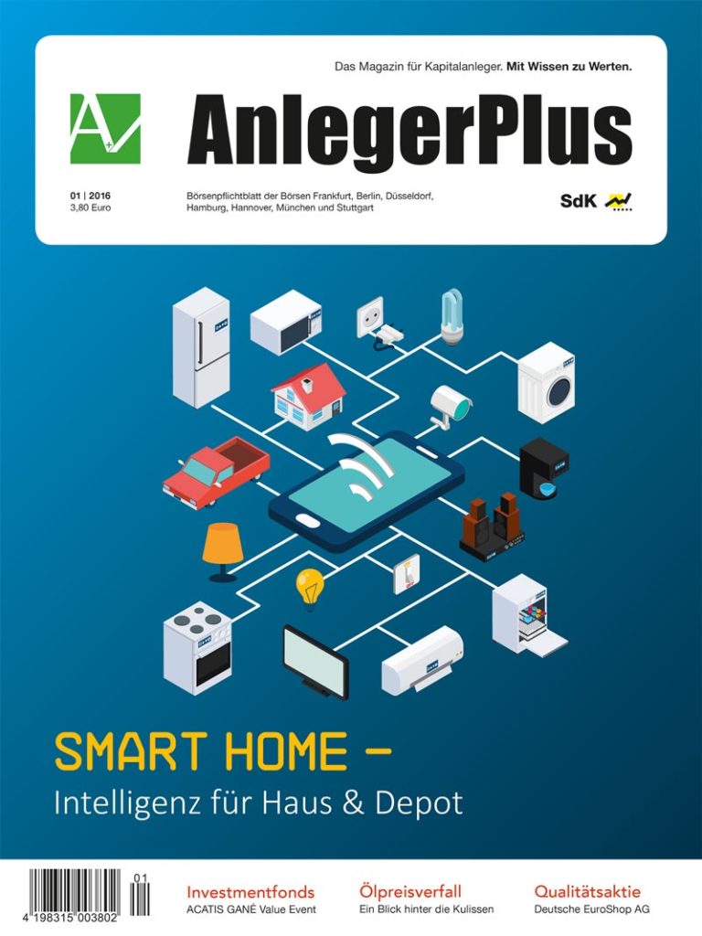 Cover AnlegerPlus 01/2016