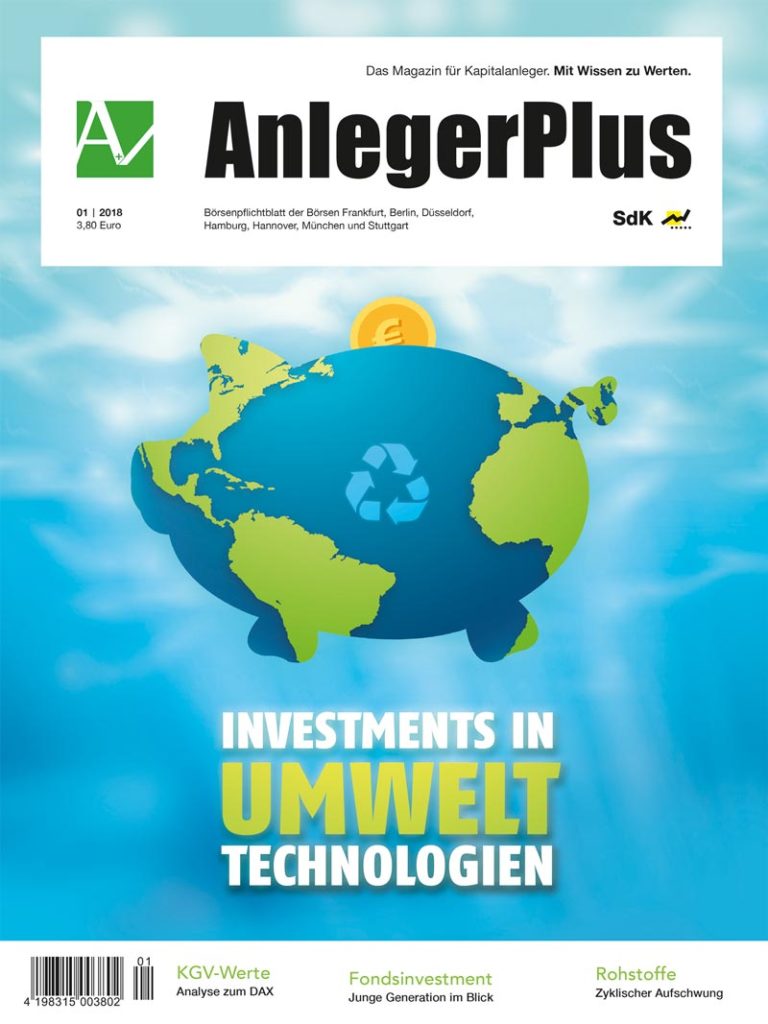 Cover AnlegerPlus 01/2018