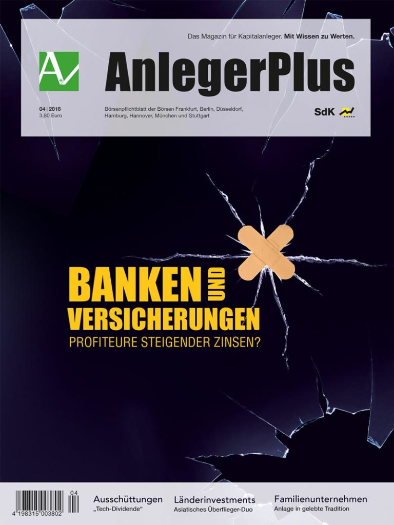 Cover AnlegerPlus 04/2018