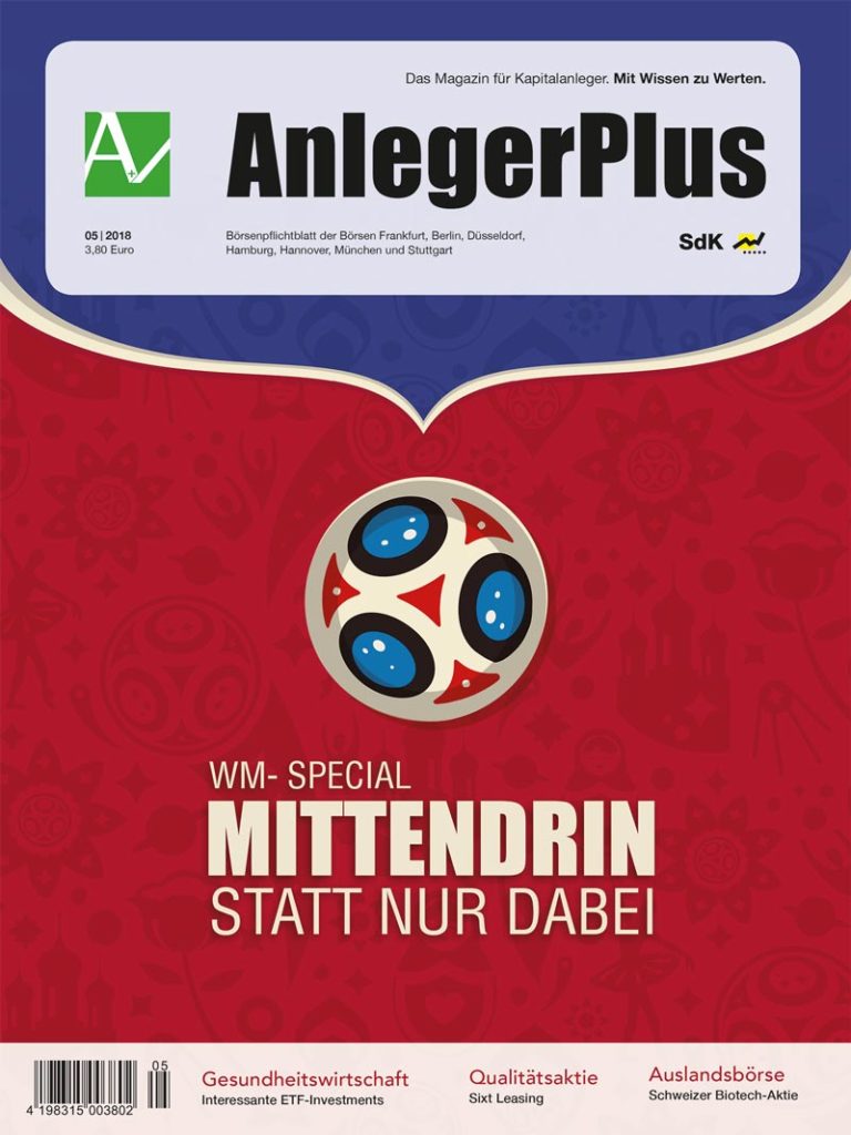 Cover AnlegerPlus 05/2018