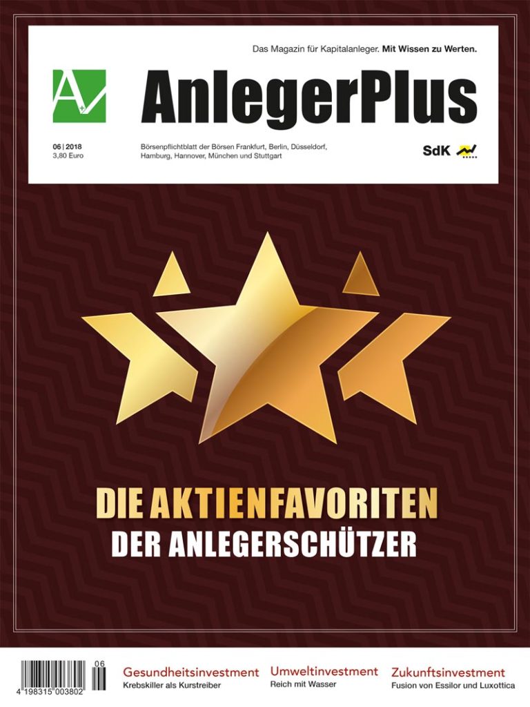 Cover AnlegerPlus 06/2018