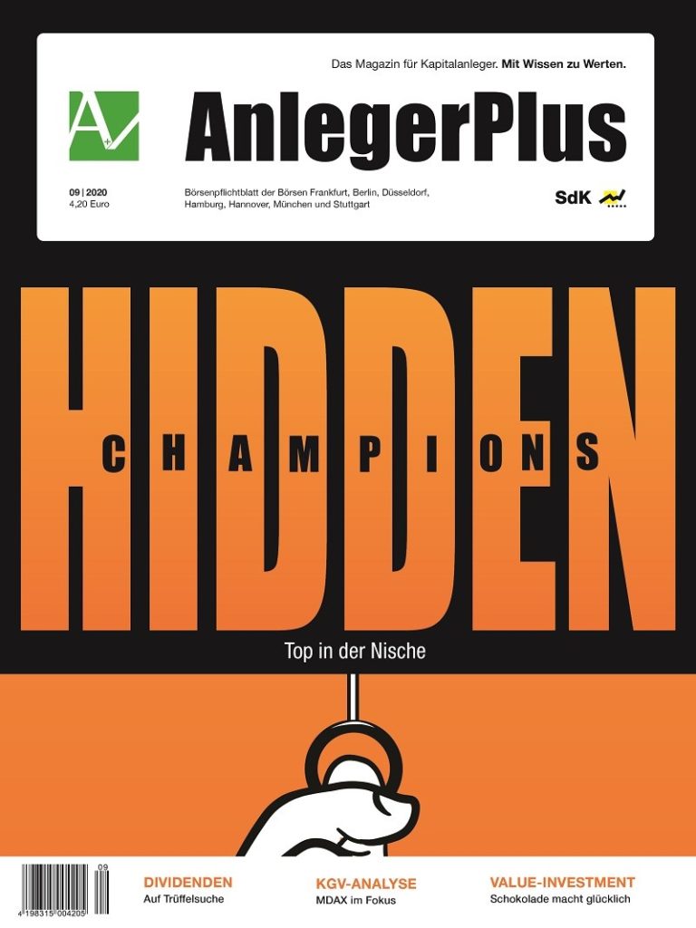 Titelbild der AnlegerPlus Ausgabe Hidden Champions