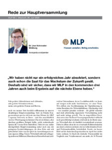 Titelseite mlp_HV_Rede_2020