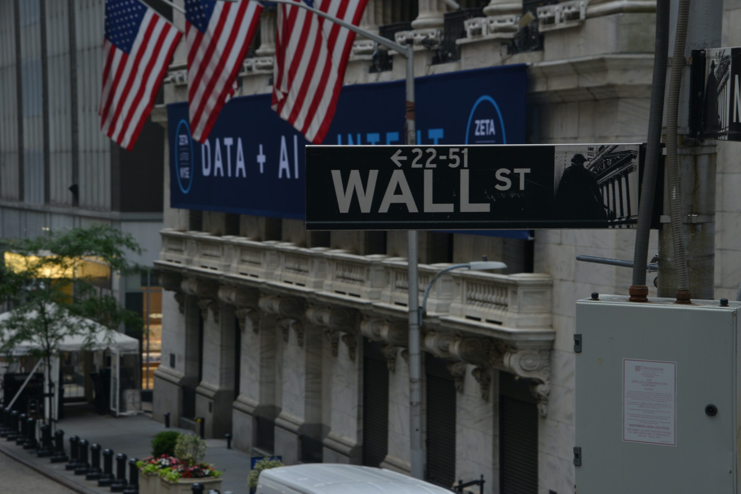 Wall Street Straßenschild
