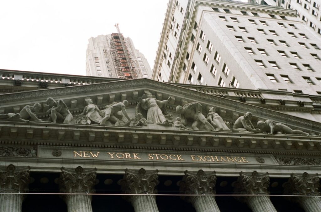 New York Stock Exchange Inschrift