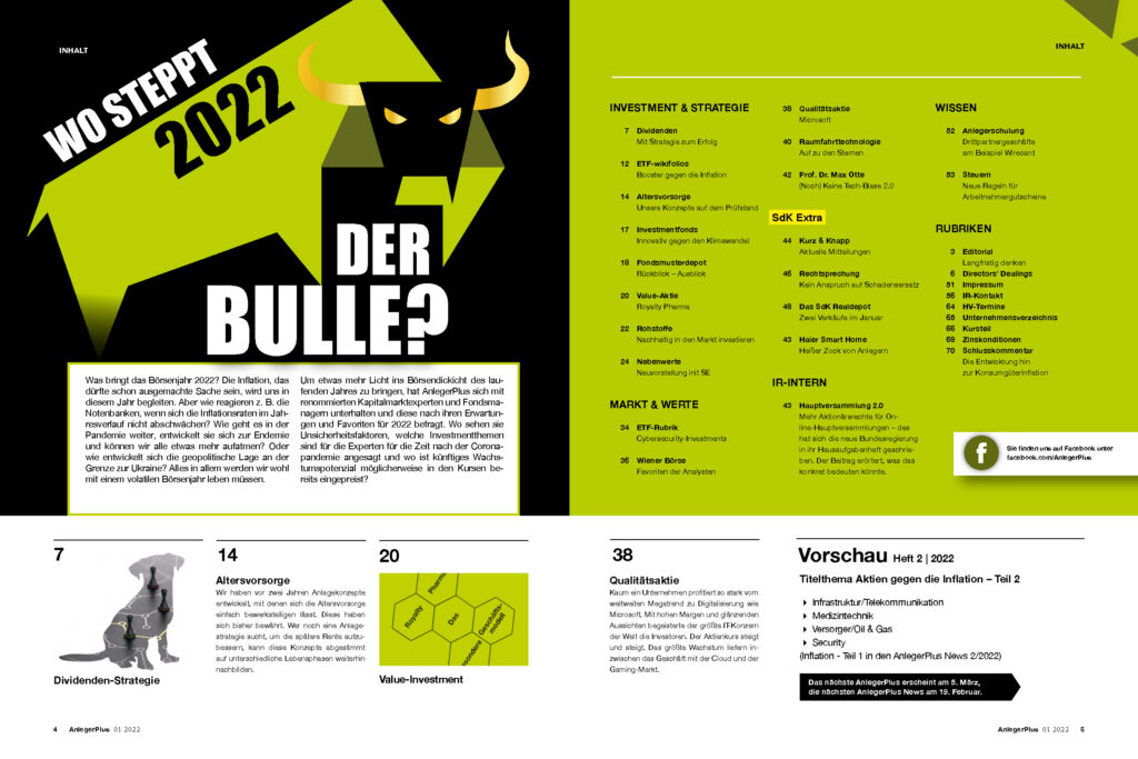 Inhalt 1/2022.