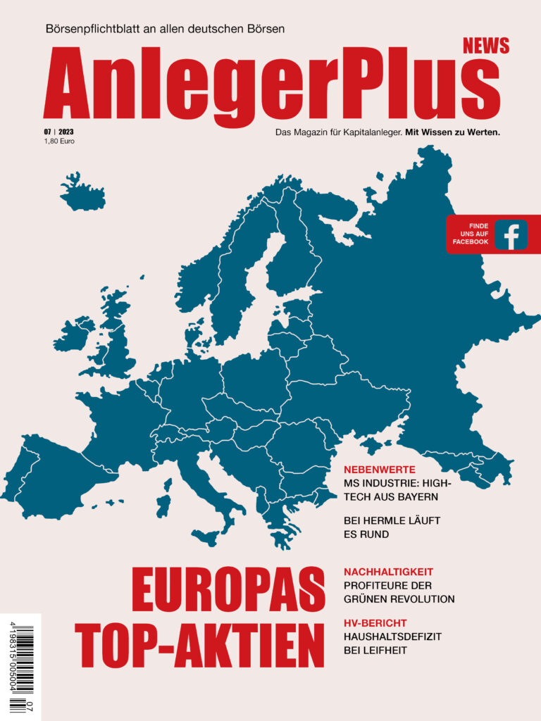 Cover AnlegerPlus News 7/23