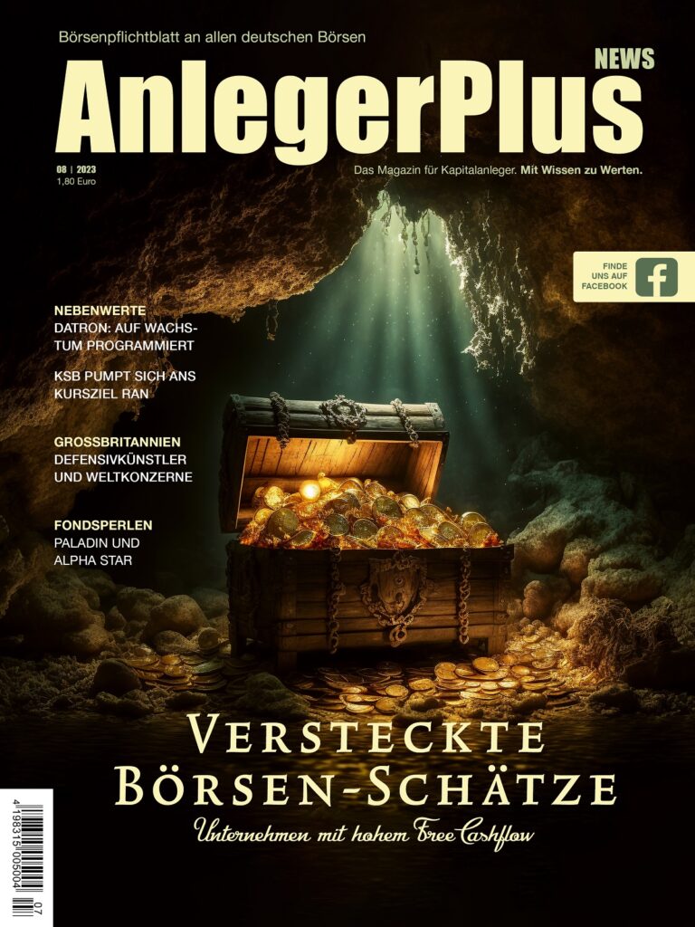 Cover AnlegerPlus News 8/2023