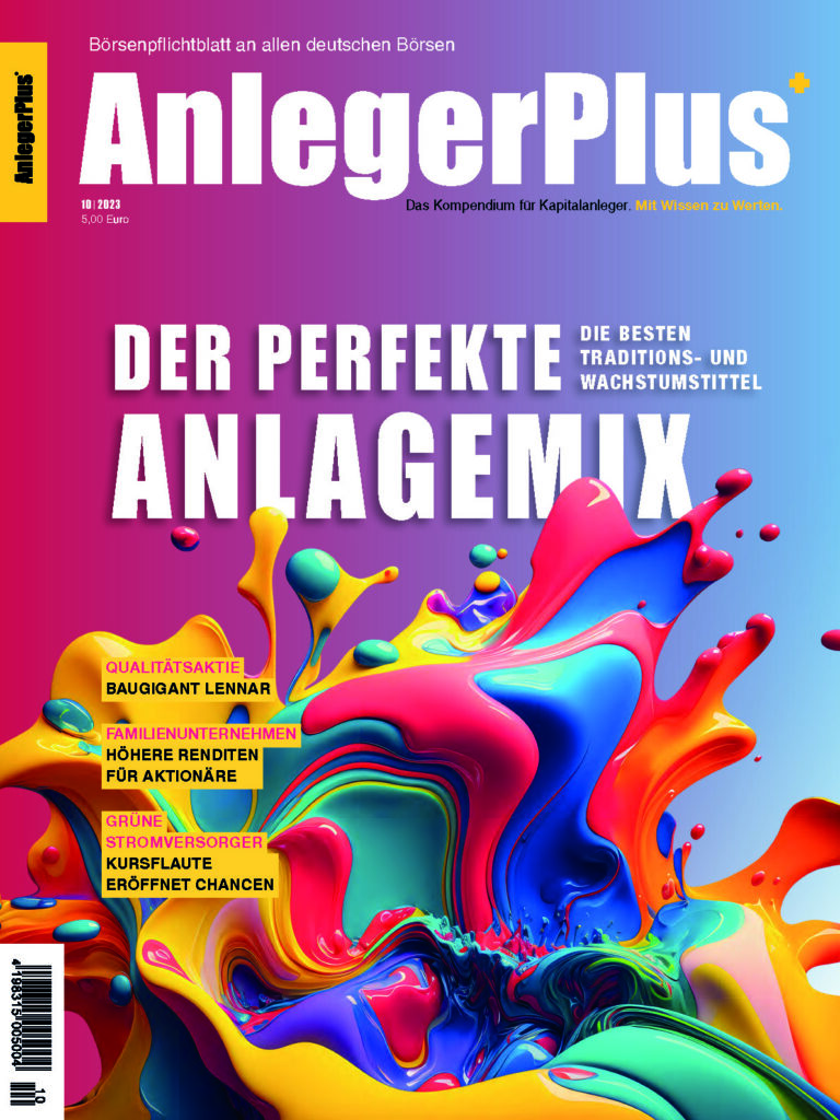 Cover AnlegerPlus 10/2023