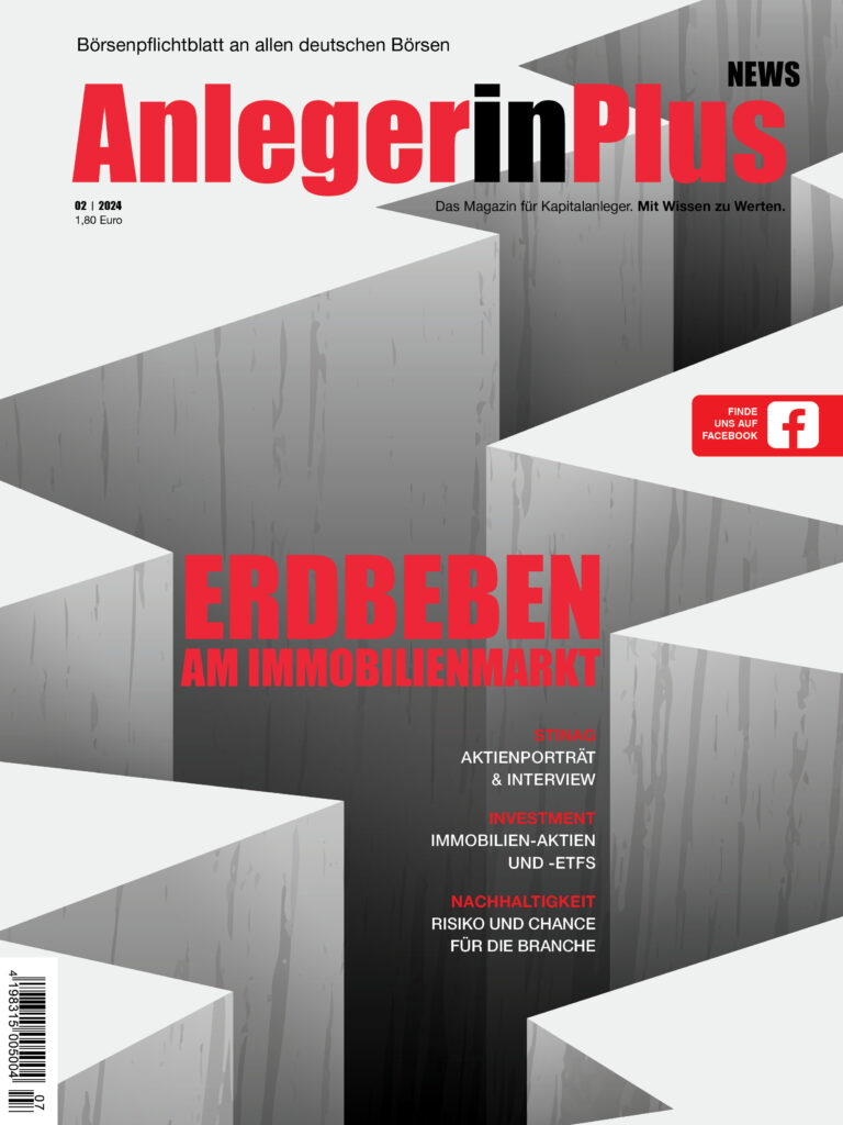 Cover AnlegerinPlus News 2024