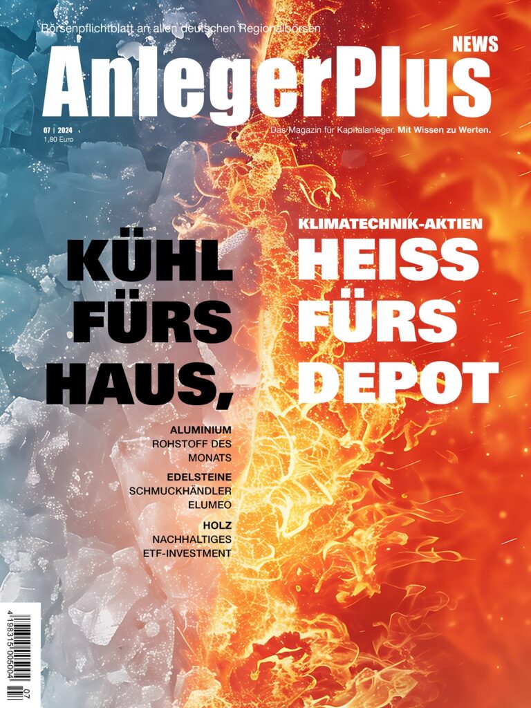 AnlegerPlus News 7/2024 Cover