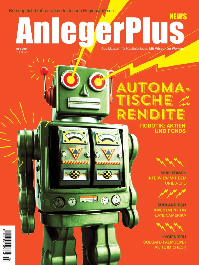 Cover AnlegerPlus News 8/2024