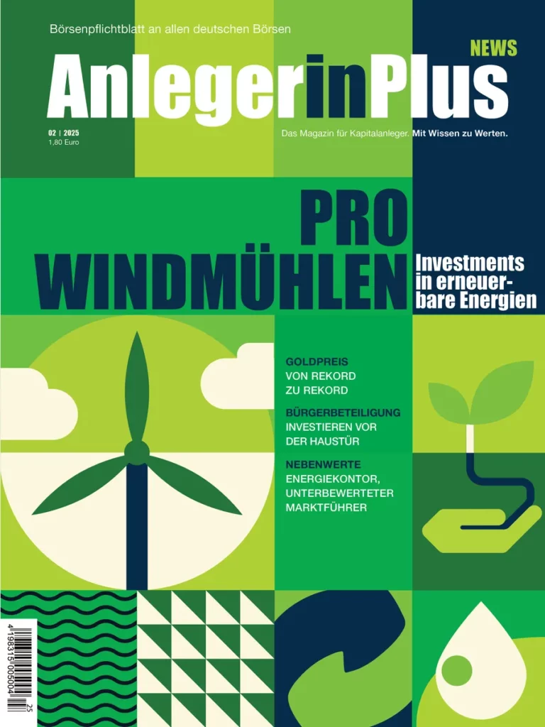 Cover AnlegerinPlus News 2025