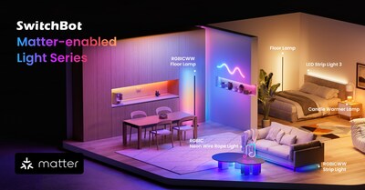 SwitchBot: SwitchBot erweitert sein Produktportfolio um eine Matter-fähige Lichtsserie