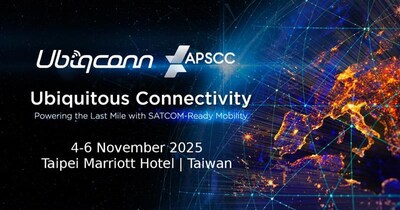 Ubiqconn Technology: Ubiqconn Technology rückt auf der APSCC 2025 ins Rampenlicht und fördert die globale Zusammenarbeit im Bereich SATCOM-fähiger Mobilität