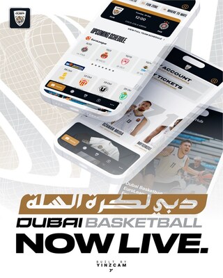YinzCam: YINZCAM ERWEITERT SEINE GLOBALE REICHWEITE DURCH DIE EINFÜHRUNG DER ERSTEN MOBILEN APP DER VEREINIGTEN ARABISCHEN EMIRATE FÜR DUBAI BASKETBALL