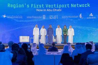 Abu Dhabi Autonomous Week: In Zusammenarbeit mit strategischen Partnern kündigt das Abu Dhabi Investment Office die Einführung eines Vertiport-Netzwerks an, um den Betrieb von Lufttaxis zu aktivieren